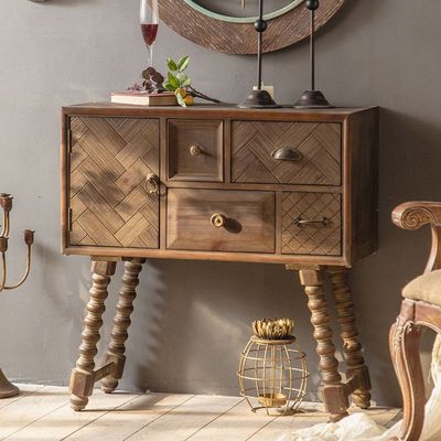 솔리드 80cm 서랍장 원목(WFHJK1W)