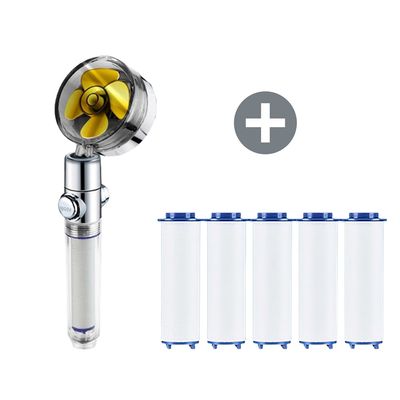 필터 녹물제거 3단 샤워기 리필6매 토네이도 R143-FA