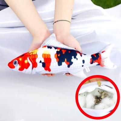 물고기 고양이 캣닢 장난감 용품 30cm (비단잉어)