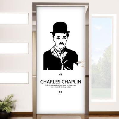 pl408-찰리채플린명언_현관문시트지