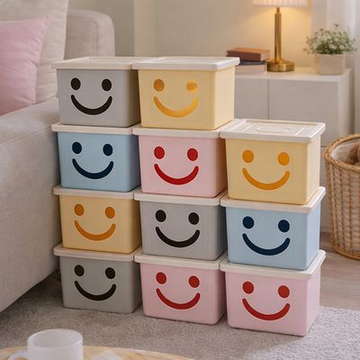 보노하우스 모던 미니 해피박스 4P 수납 정리함