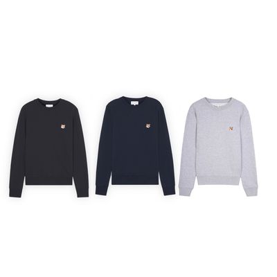 메종키츠네 폭스 패치 클래식 맨투맨 스웨트셔츠