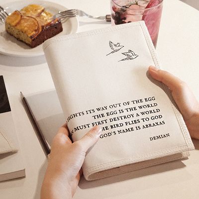 북커버 - 우리들의 문장, 데미안 (+아트웍 엽서)