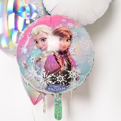 캐릭터 은박풍선 18인치 라운드 프로즌