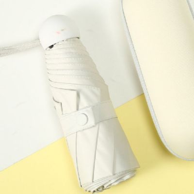 귀여운 미니 5단양산 아이보리(WEB181C)
