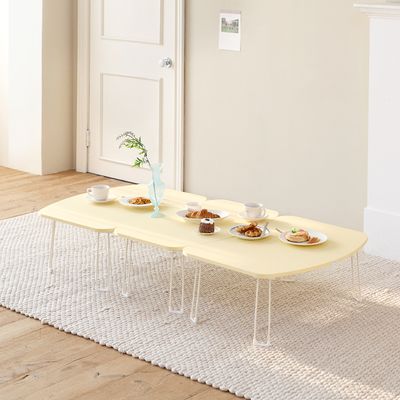 팔레트 접이식 테이블 3P set C+O+C타입