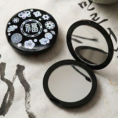 전통 자개 접이식 손거울