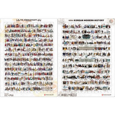 조선왕조실록 근대사 판퍼즐 한국사 역사 300조각 2종