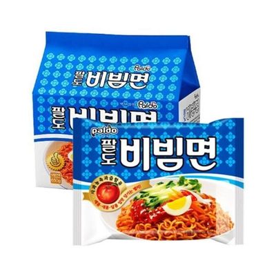 혜명몰 팔도 비빔면멀티 5개입 - 박스 (8개입) 라면5개입 여름비빔면 라면세트 봉지비빔면 비빔면매운맛(WFPA6CJ)