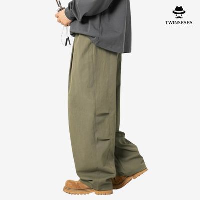 남녀공용 와이드 벌룬 핏 밴딩 팬츠(P0000UAA/2컬러)