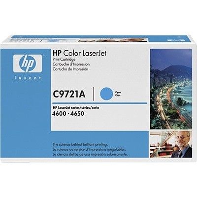 HP 정품 토너 C9721A  파랑색 NO 641A