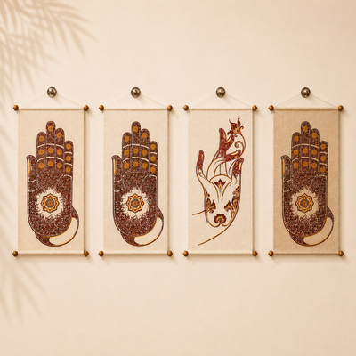 Fabric Mudra Wall Hanging 패브릭 무드라 월 행잉(L)