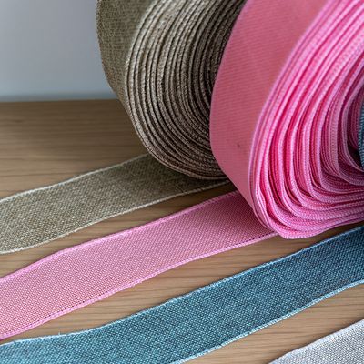 크리스마스 마 리본 5cm 6컬러 롤 선물 포장 끈 공예