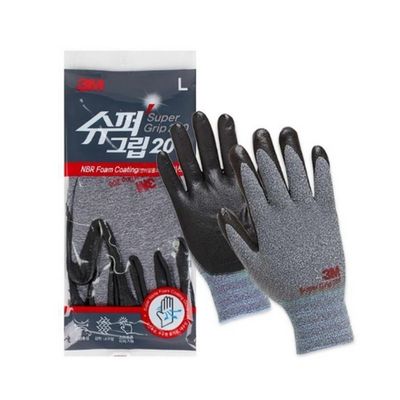 3M 슈퍼그립 코팅장갑 L 안전 장갑 안전장갑
