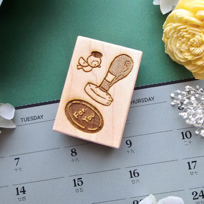 미시아 MICIA 작은새 봉인 스탬프