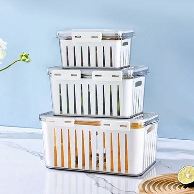 쿠키브라운 냉장고신선박스 S/M/L 3개세트
