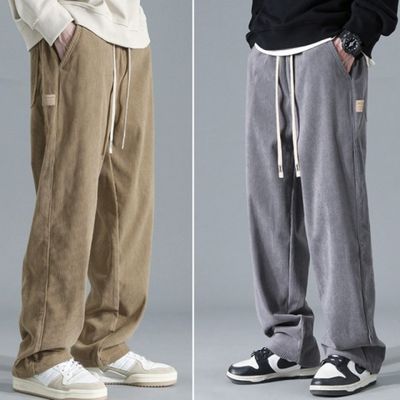 골덴 세미 와이드팬츠 남자 코듀로이소재