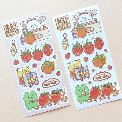 [도롱상점] 방토호캉스 씰스티커