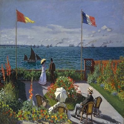  [보석십자수]HS19306생타드레스의 테라스 size 40x50