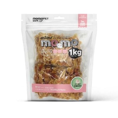 반려견 모모 사사미 건식꽈배기1kg 애견 노즈워크 육포 건조 간식 특식 생일잔치 오래먹는간식 보상 훈련(WFOMD43)