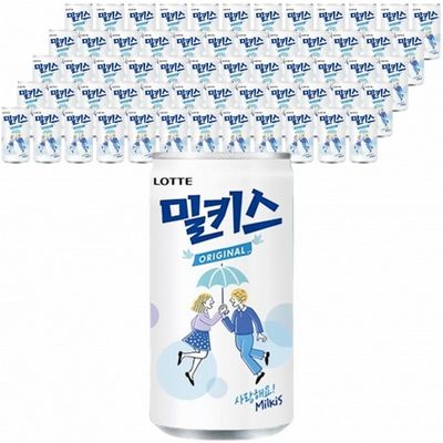 밀키스 190ml 30캔 x 3박스/음료 음료수 사무실간식