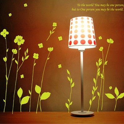 [디자인베이]  비밀의화원 (완제품C타입) 그래픽스티커 식물꽃 포인트 시트지