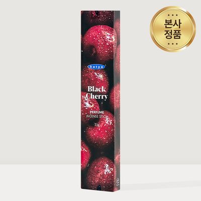 사티아 나그참파 블랙체리 퍼퓸 인센스 스틱 25g
