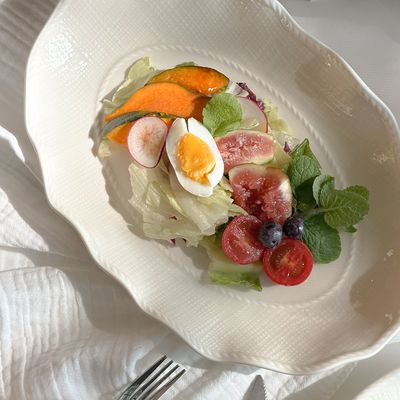 플로라 웨이브 플래터 식기 홈파티 테이블웨어