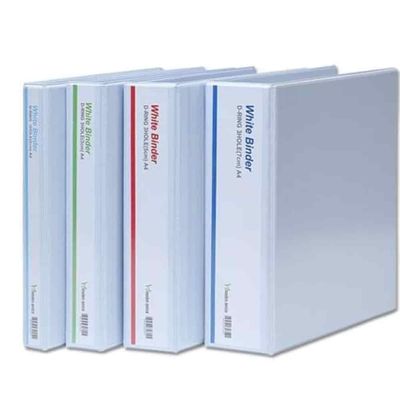 3공D링바인더 A4 2cm 투명 문서보관화일 하드커버바인더 삼공파일 파일꽂이(WFPE4XS)