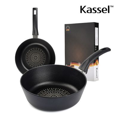 카셀 블루 라이트 인덕션 (IH) 궁중팬 24cm