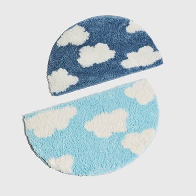 구름 논슬립 포인트 러그 40x60cm