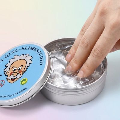 박사 닥터 퍼티 슬라임 1+1 오로라 클리어 말랑이