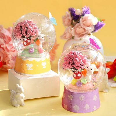 봄 스노우볼 만들기 5set