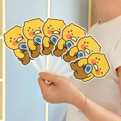 카카오프렌즈 춘식이 여름 접이식 부채C92262*