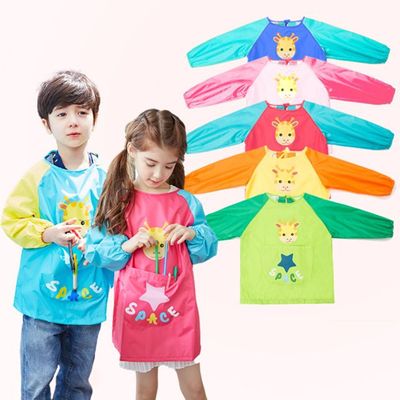 기린 토시일체형 아동 미술가운 203407(WEBDDAE)