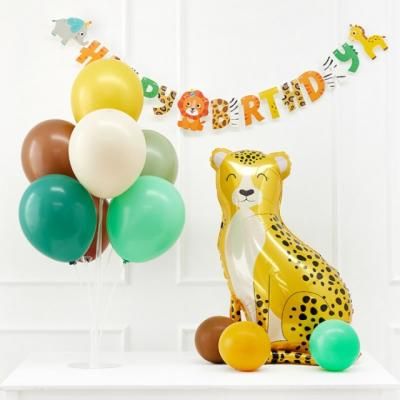 풍선스탠드 생일패키지 정글치타