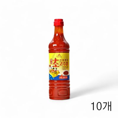 WL 진조미식품 초고추장 1Kg X 10개 회초장 횟집 가정용 식당용 초장양념장 회덮밥 연어회(WFLQPIA)