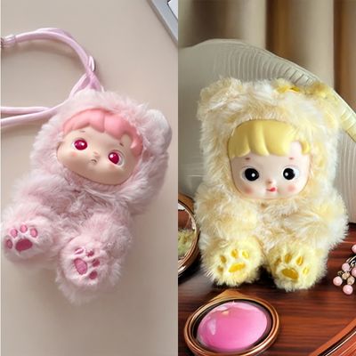 곰돌이 옷 입은 캔디 베이비 에어팟 프로 케이스