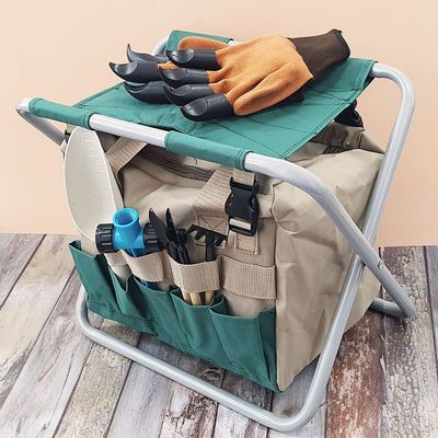 접이식 원예툴 가방 의자 세트(WFIQCC9)