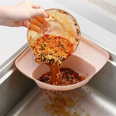 싱크대 주방 음식물 쓰레기통 거름망 씽크대 음식물 처리통 물빠짐 잔반(WFPD7R8)
