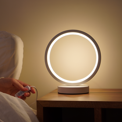 선물포장 3색 라운드 무드등 취침등 수유등 단스탠드