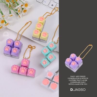 달콤한 기계식 키보드 적응형 키캡 캐릭터