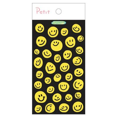 PD881 Smiling face (yellow) 스마일 페이스 스티커