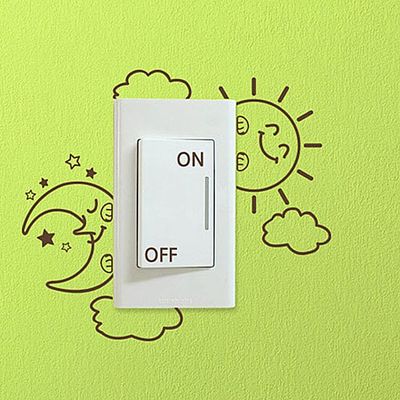 해와달 스위치 포인트그래픽스티커(W023511)