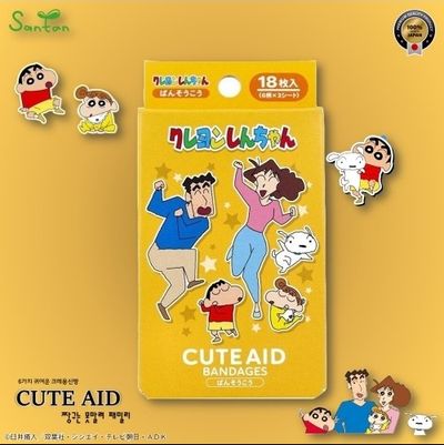 [Santan]크레용신짱 패밀리 반창고(표준)/BSK-0106