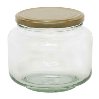 유리병 L형 500ml 과일청용기 쨈유리병 꿀병 수제청용기(WFPE6GN)