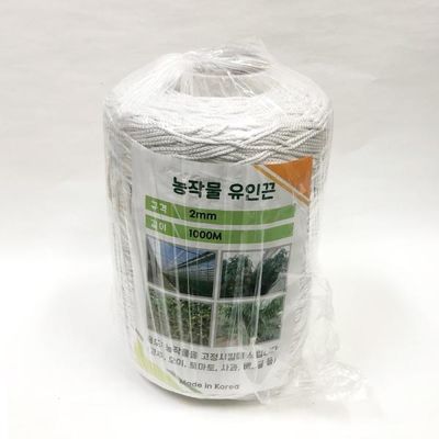 국산 농작물 유인끈 2mm x 1000m 낙하산줄 예인선