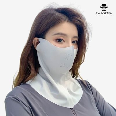 풀커버형 여성 얼굴 햇빛가리개 마스크 P0000UED 2+2