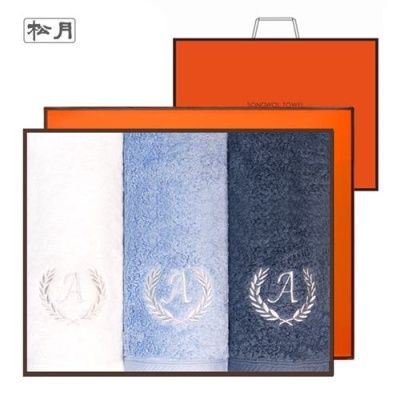 [송월타올] 항균 에이스 180g 3매 선물세트(쇼핑백)