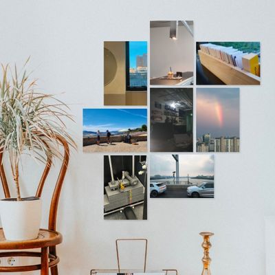 [그로그루X뉴앳던] 《일하는 모습들》 스페셜 엽서 